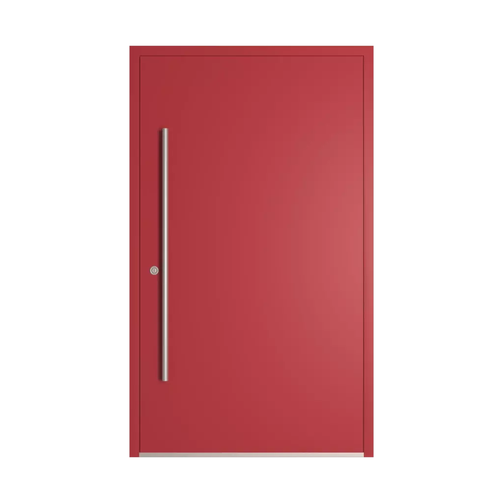 RAL 3031 Orient red entry-doors models dindecor model-6129  