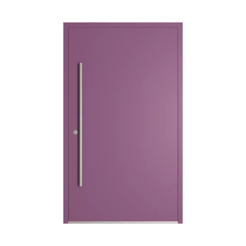 RAL 4001 Red lilac products aluminum-entry-doors    