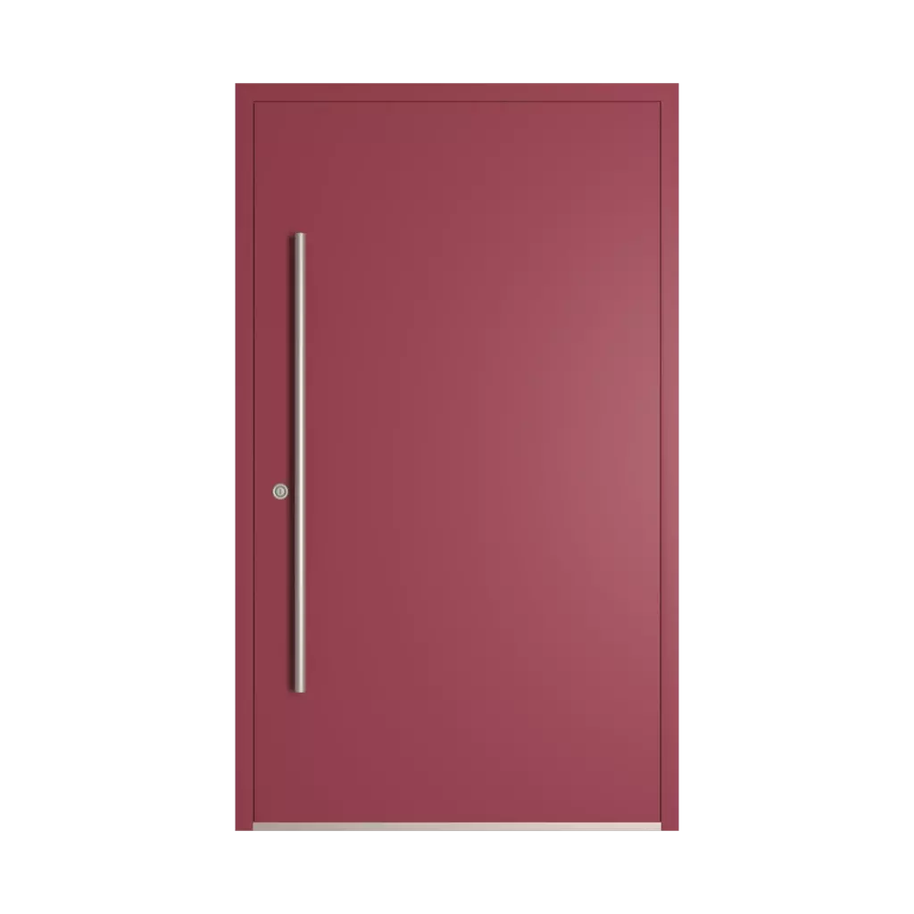 RAL 4002 Red violet entry-doors models dindecor sl01  