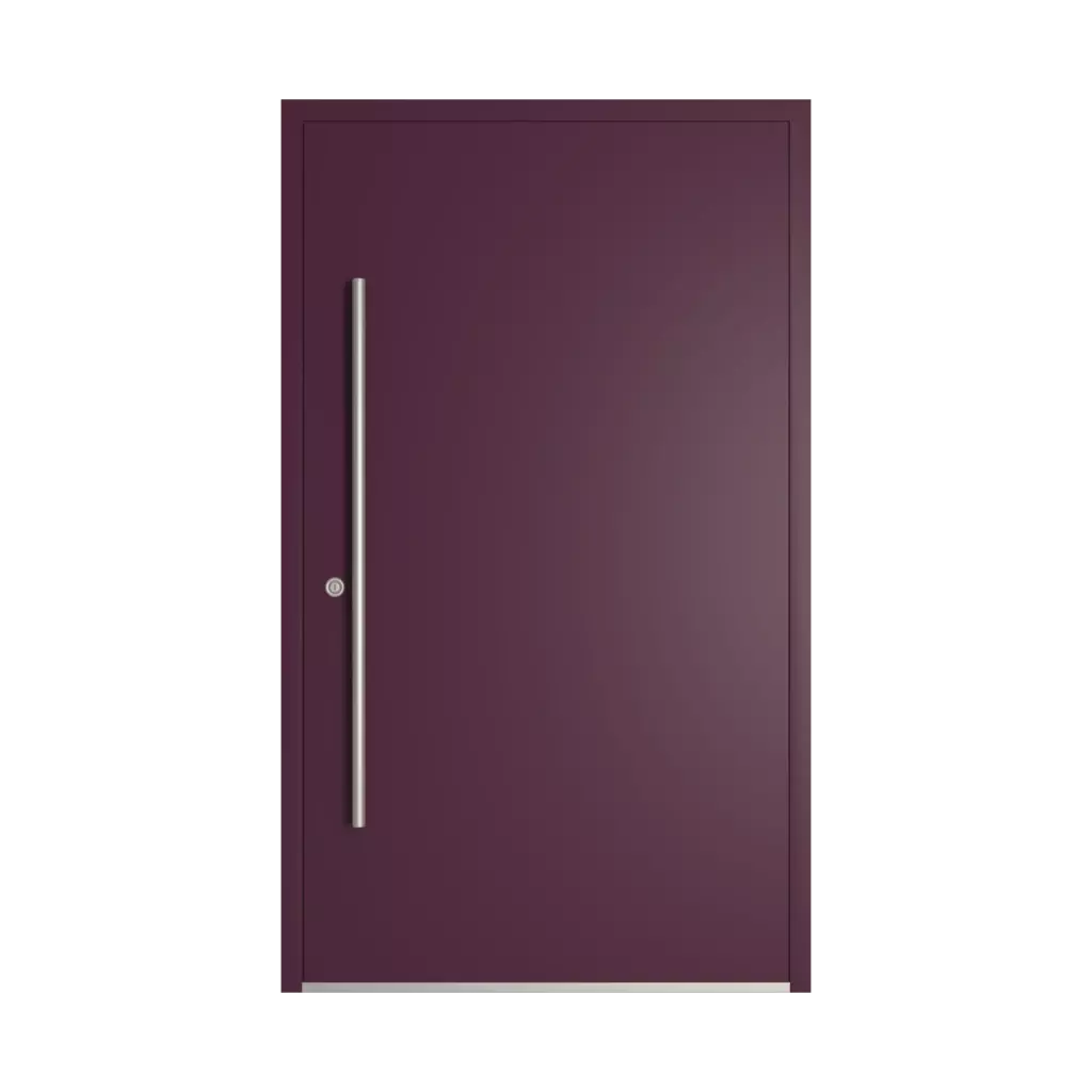 RAL 4007 Purple violet entry-doors models dindecor be04  