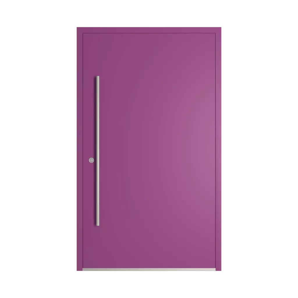 RAL 4008 Signal violet entry-doors models dindecor sk03-beton  