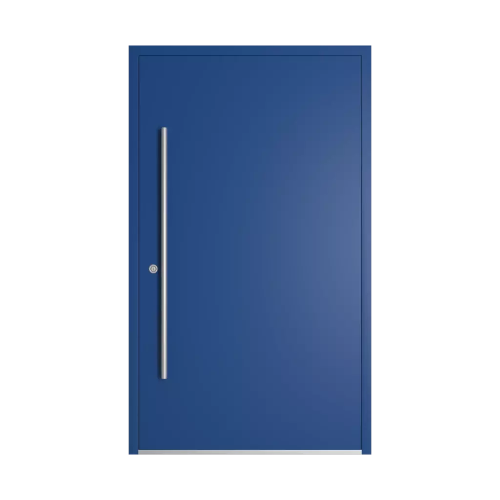 RAL 5010 Gentian blue entry-doors models dindecor sl07  