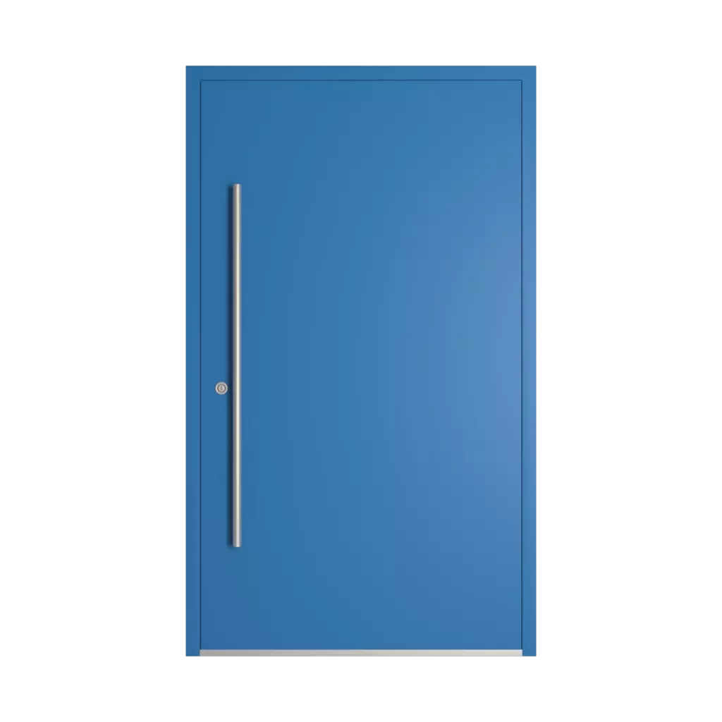 RAL 5015 Sky blue entry-doors models dindecor sl03  