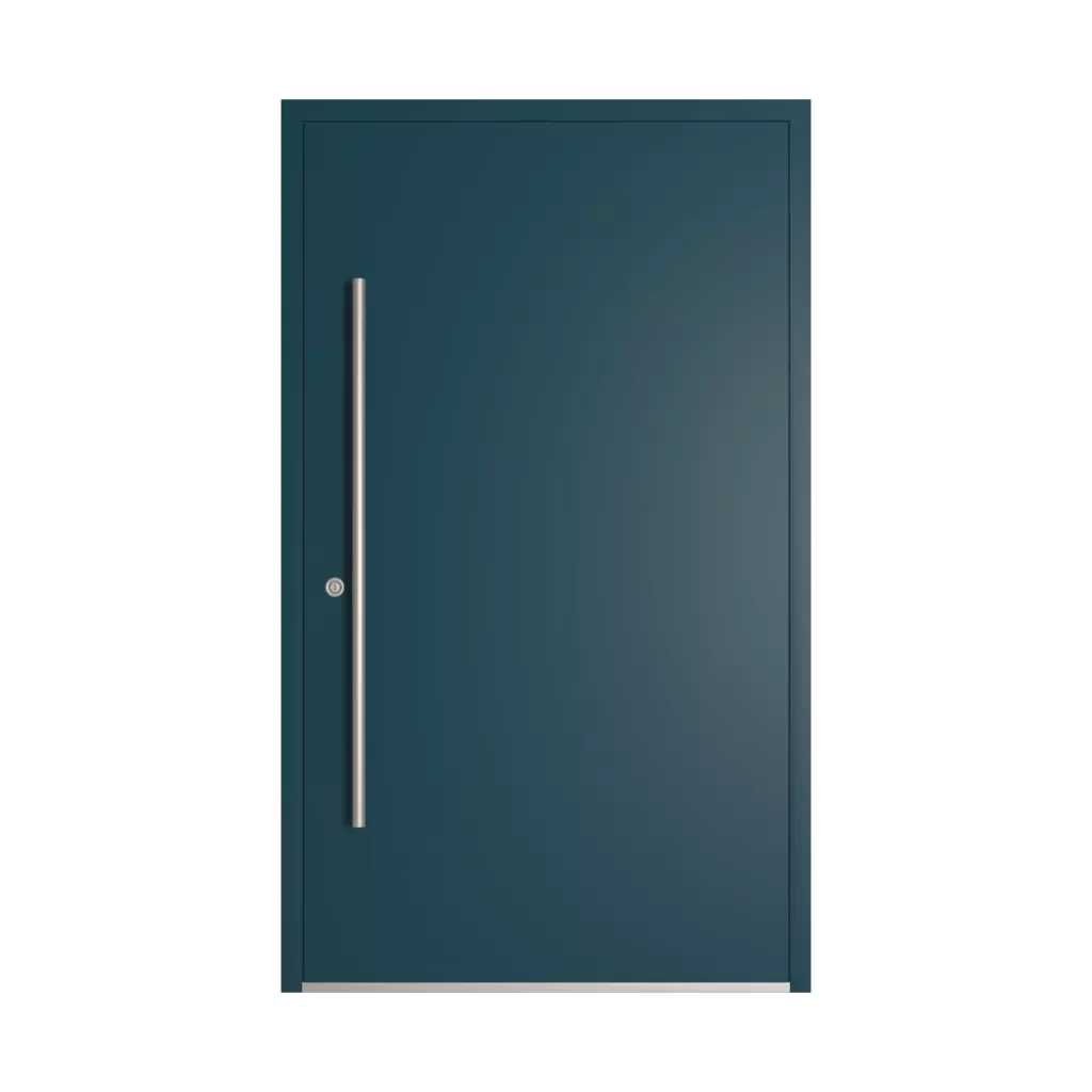 RAL 5020 Ocean blue products wooden-entry-doors    