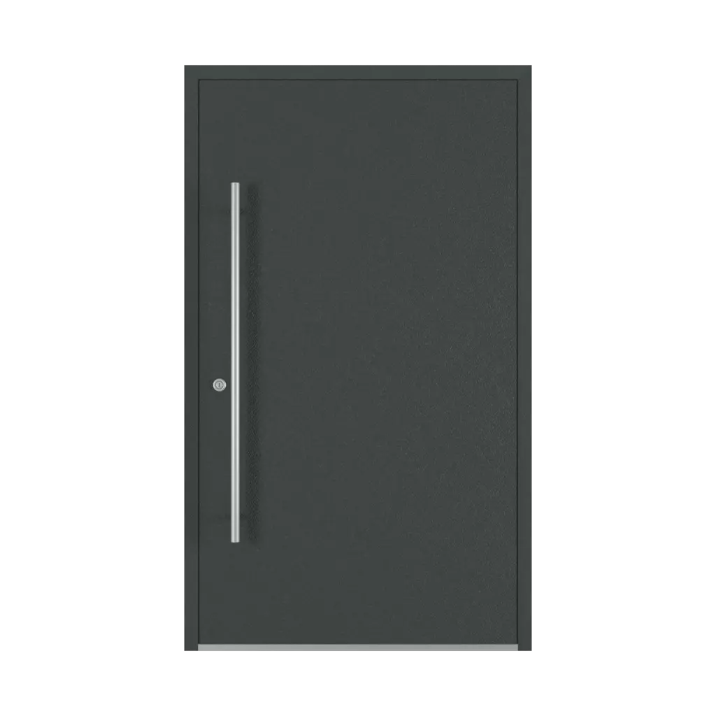 Gray anthracite sand ✨ entry-doors models dindecor be04  