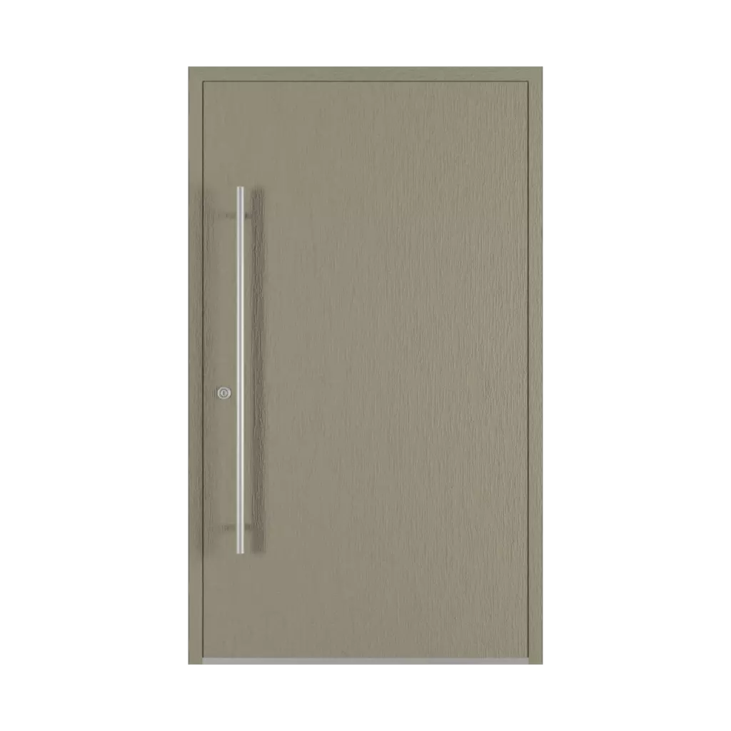 Concrete gray entry-doors models dindecor model-6123  