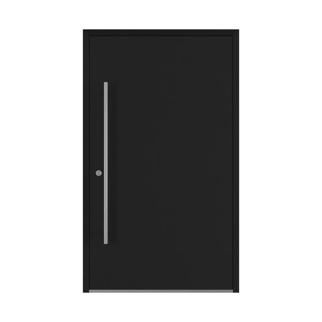 Jet black ✨ entry-doors models dindecor sl07  
