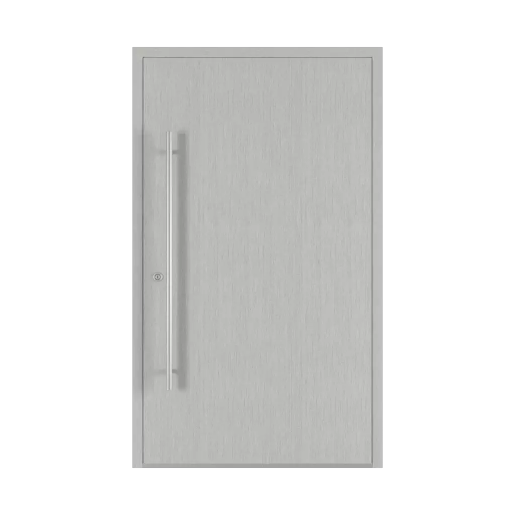 Metbrush aluminium entry-doors models dindecor sk06-grey  