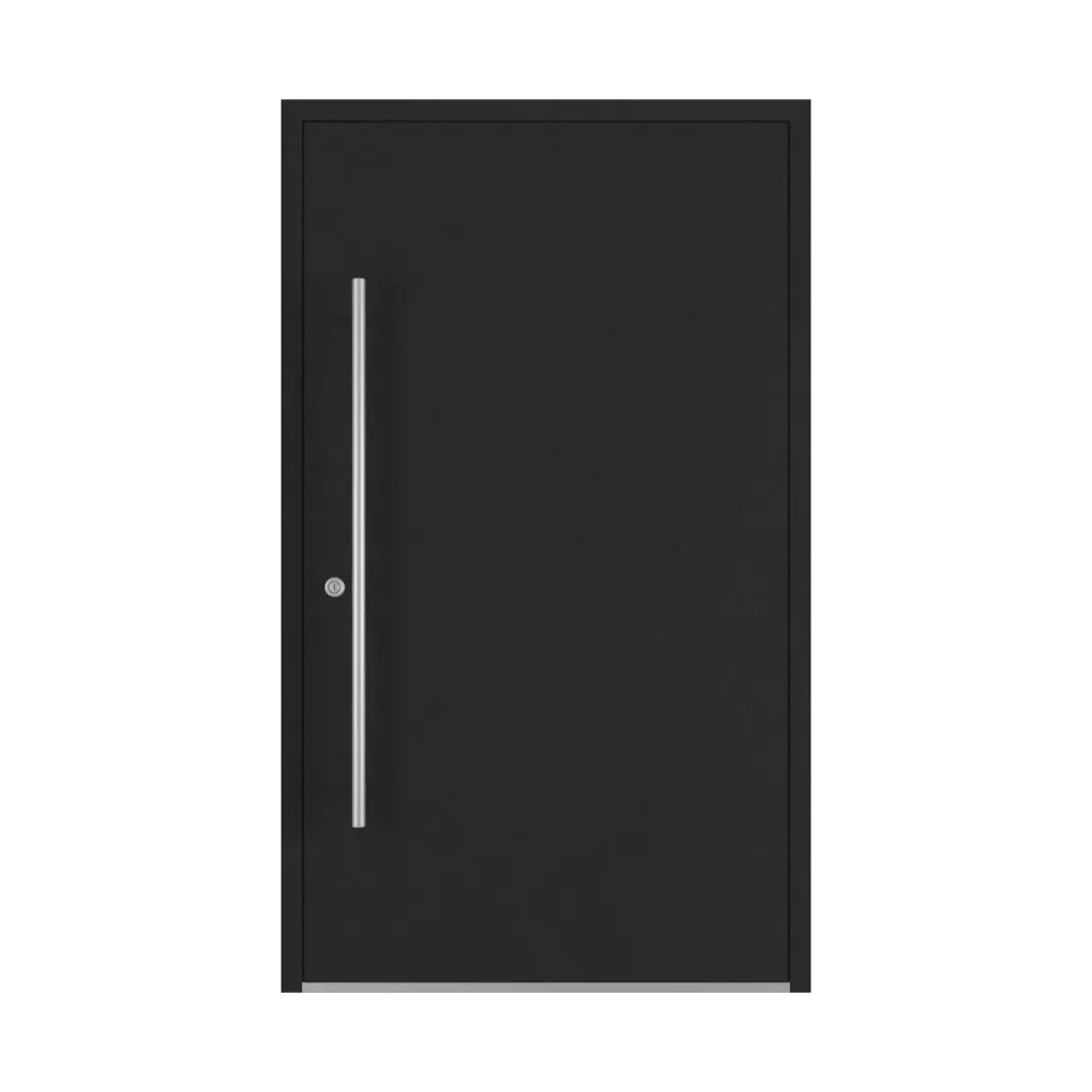 Dark graphite entry-doors models dindecor sl03  