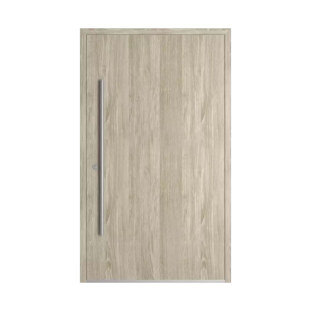Bright sheffield oak ✨ entry-doors models dindecor sk06-grey  