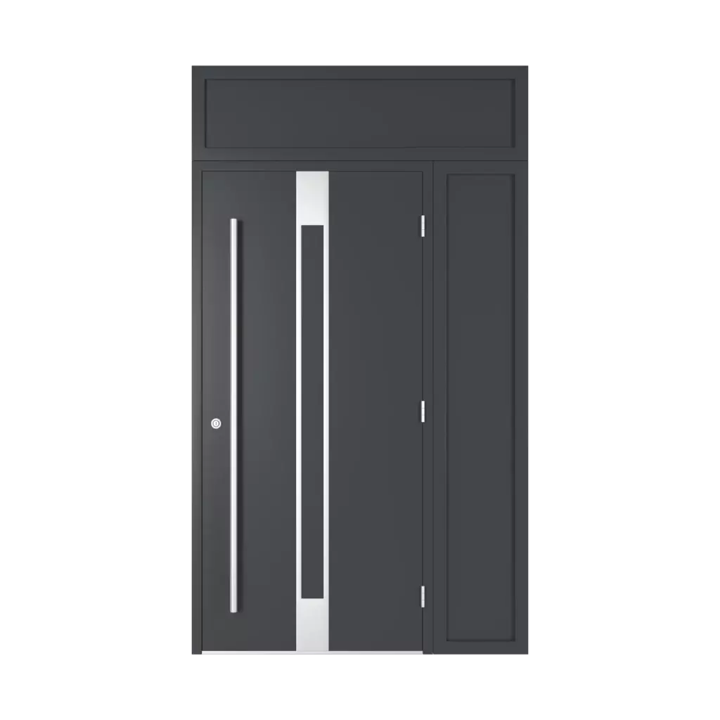 Right and upper side transom entry-doors types-of-transom door-with-full-transom right-and-upper-sidelights  