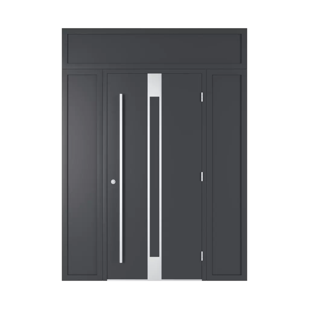 Door with full transom entry-doors models adezo wilno  