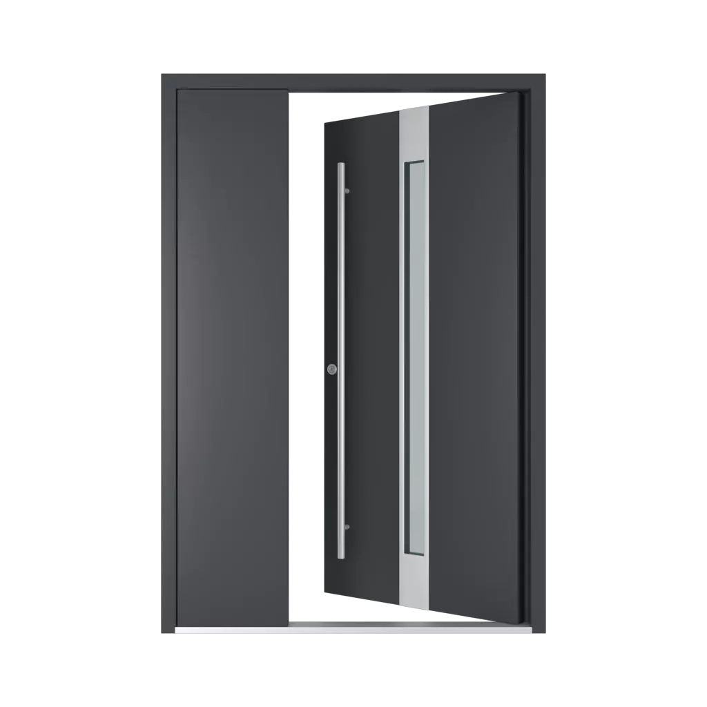 Left opening inwards entry-doors models dindecor sl07  