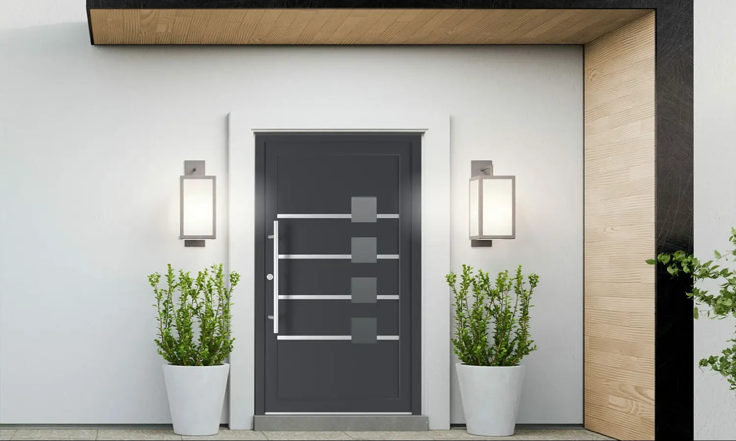 6023 PVC entry-doors models dindecor 6023-pvc  