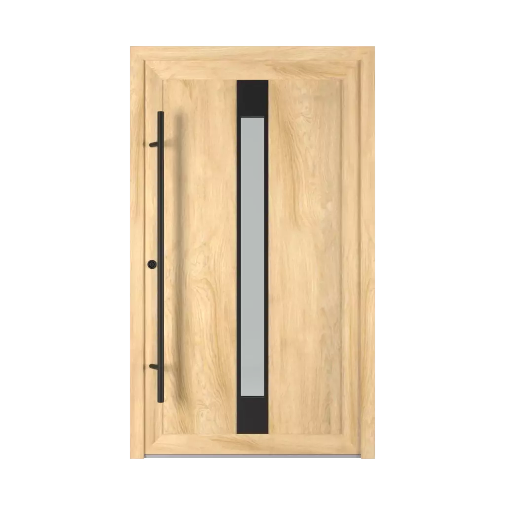 1401 PVC Black entry-doors models dindecor 1401-pvc-black  