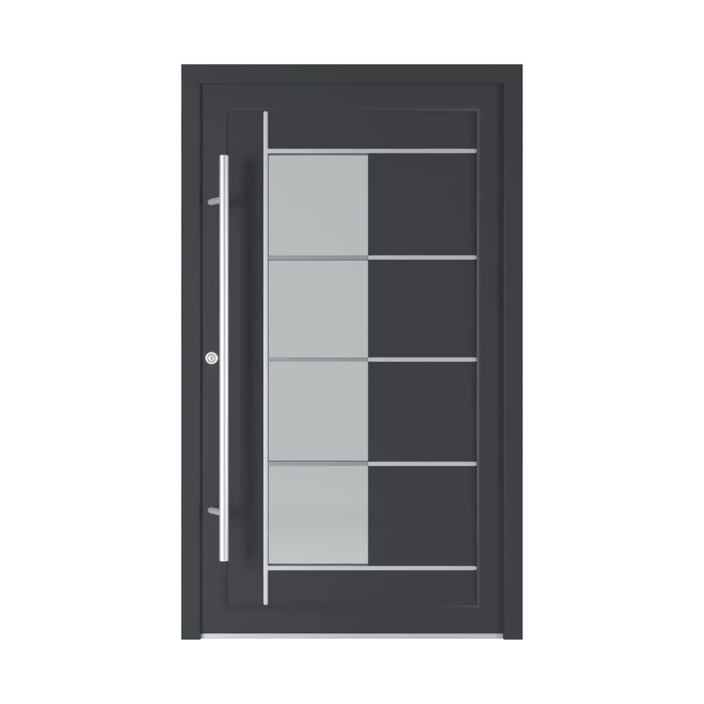 PVC entry-doors models-of-door-fillings  