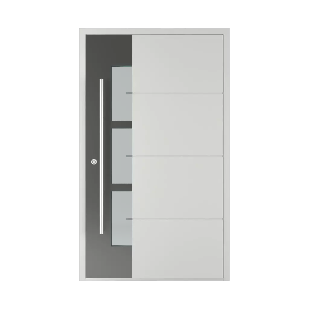 Model 6114 ✨ entry-doors door-colors ral-colors ral-7031-blue-grey 