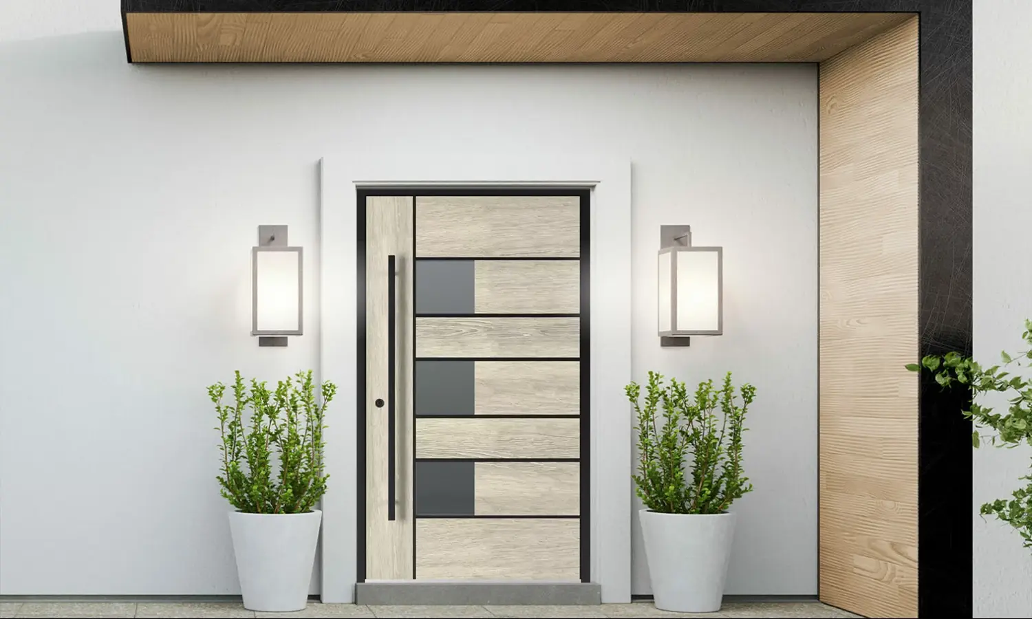 5026 Black entry-doors models dindecor 5026-black  