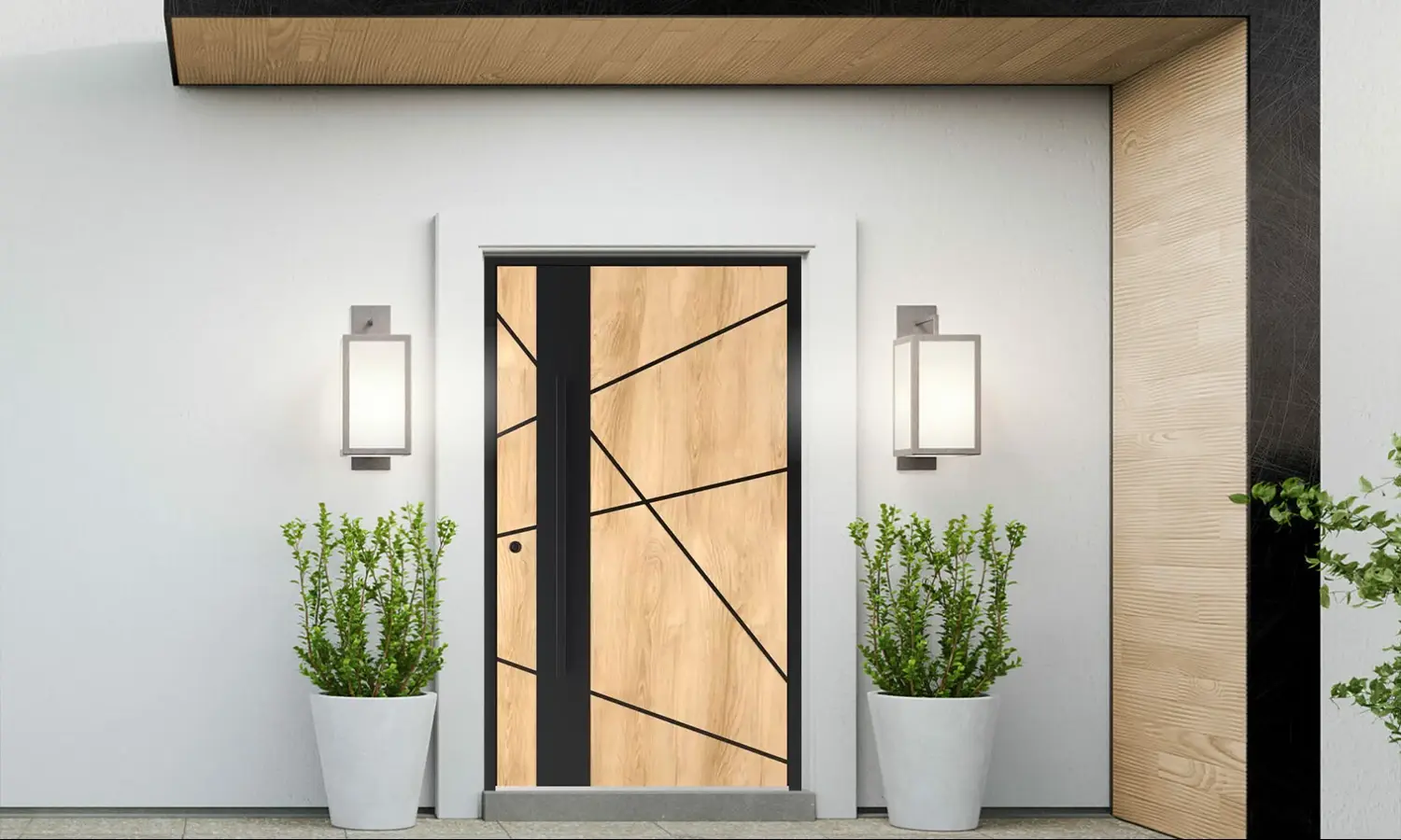 6132 Black ✨ entry-doors models dindecor 6132-black  