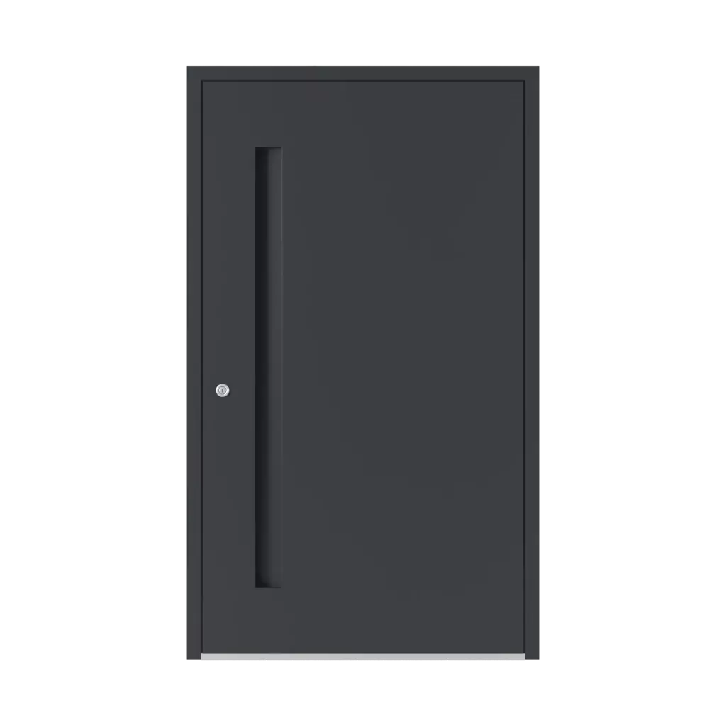 6115 PWZ ✨ entry-doors door-colors ral-colors ral-7031-blue-grey 