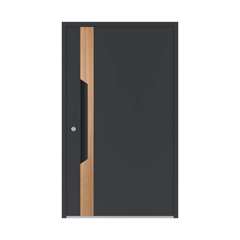 6121 PWZ ✨ entry-doors door-colors standard-colors walnut 