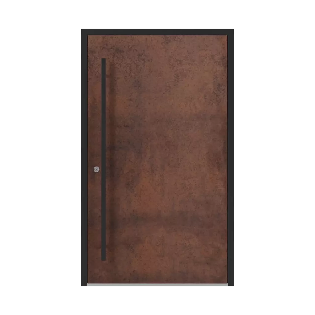 SK02 Corten 🏆 entry-doors models full 