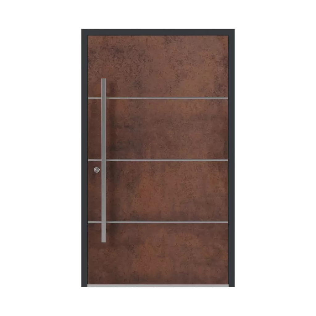 SK03 Corten 🏆 products aluminum-entry-doors    