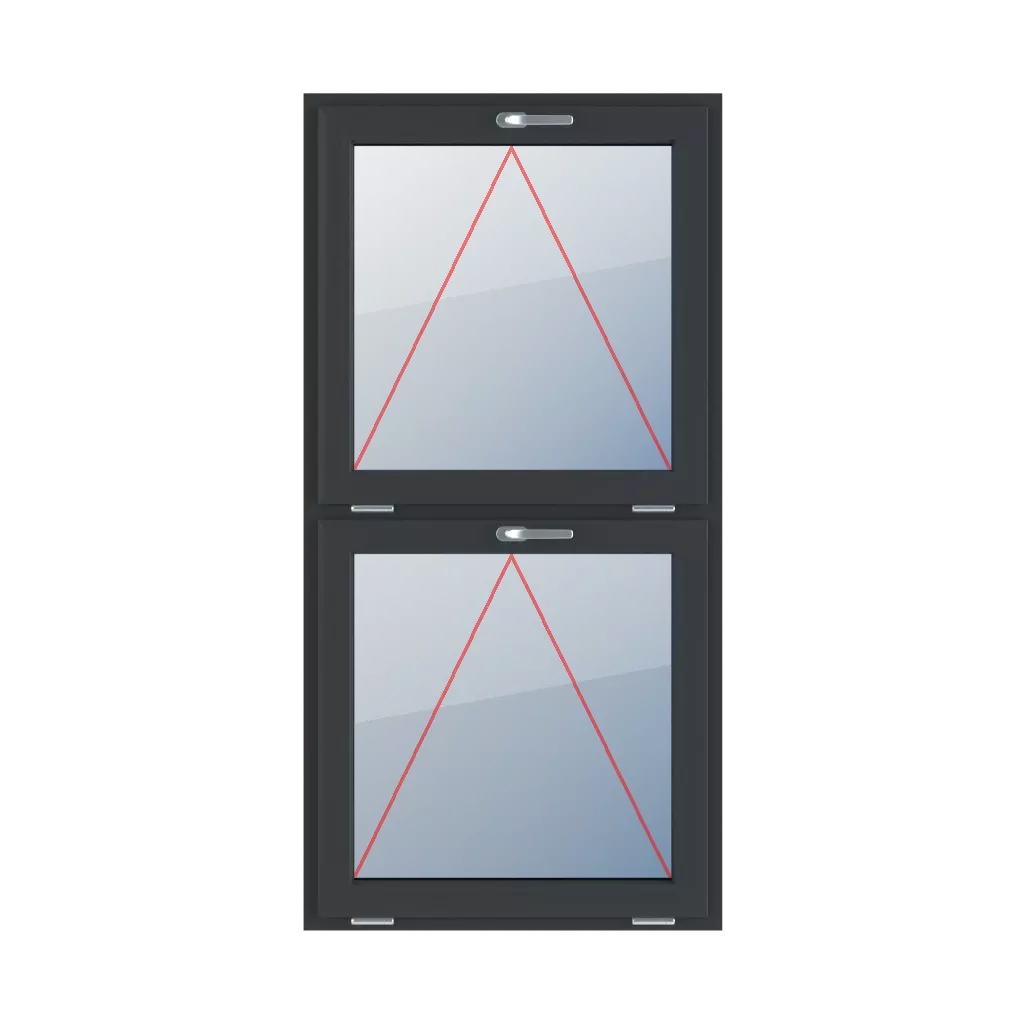 Tilting with a handle at the top windows types-of-windows double-leaf vertical-symmetrical-division-50-50 tilting-with-a-handle-at-the-top-2 