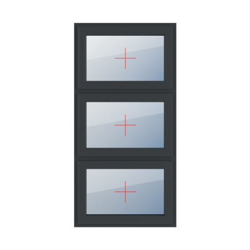 Permanent glazing in the leaf windows types-of-windows triple-leaf vertical-symmetrical-division-33-33-33 permanent-glazing-in-the-leaf-3 