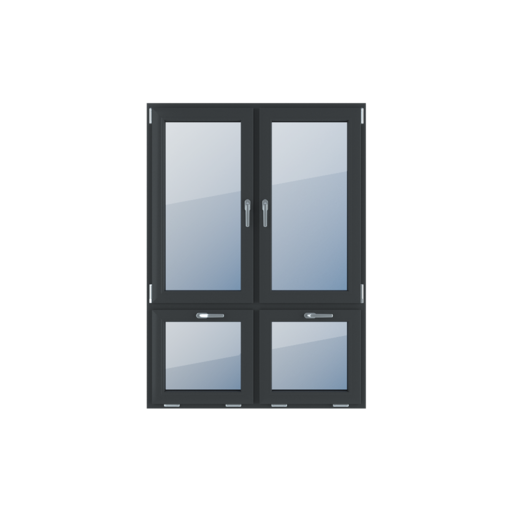 Vertical asymmetric division 70-30 windows types-of-windows four-leaf vertical-asymmetric-division-70-30  