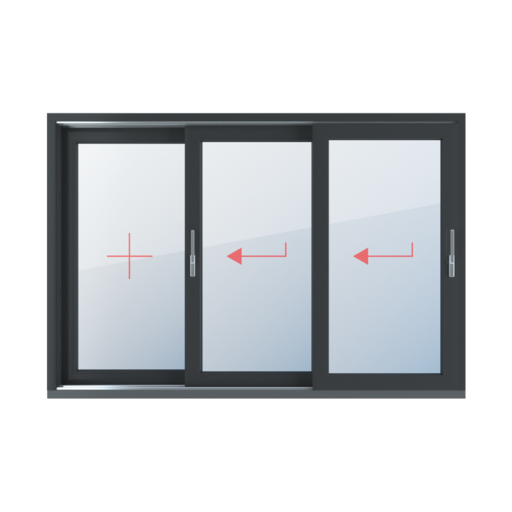 Fixed glazing, sliding left windows types-of-windows hst-lift-and-slide-patio-doors triple-leaf-2 fixed-glazing-sliding-left-2 