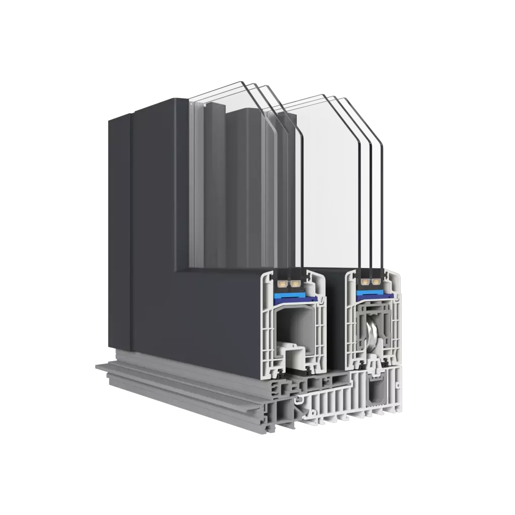 HST S 9000 ✨ windows types-of-windows four-leaf vertical-asymmetric-division-30-70-with-a-movable-mullion 