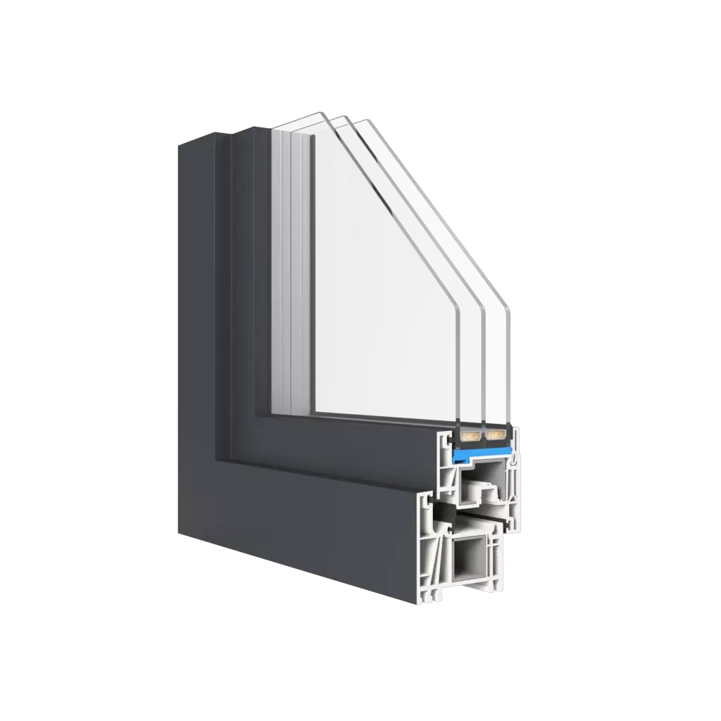 Linear ✨ windows types-of-windows double-leaf symmetrical-division-horizontal-50-50 