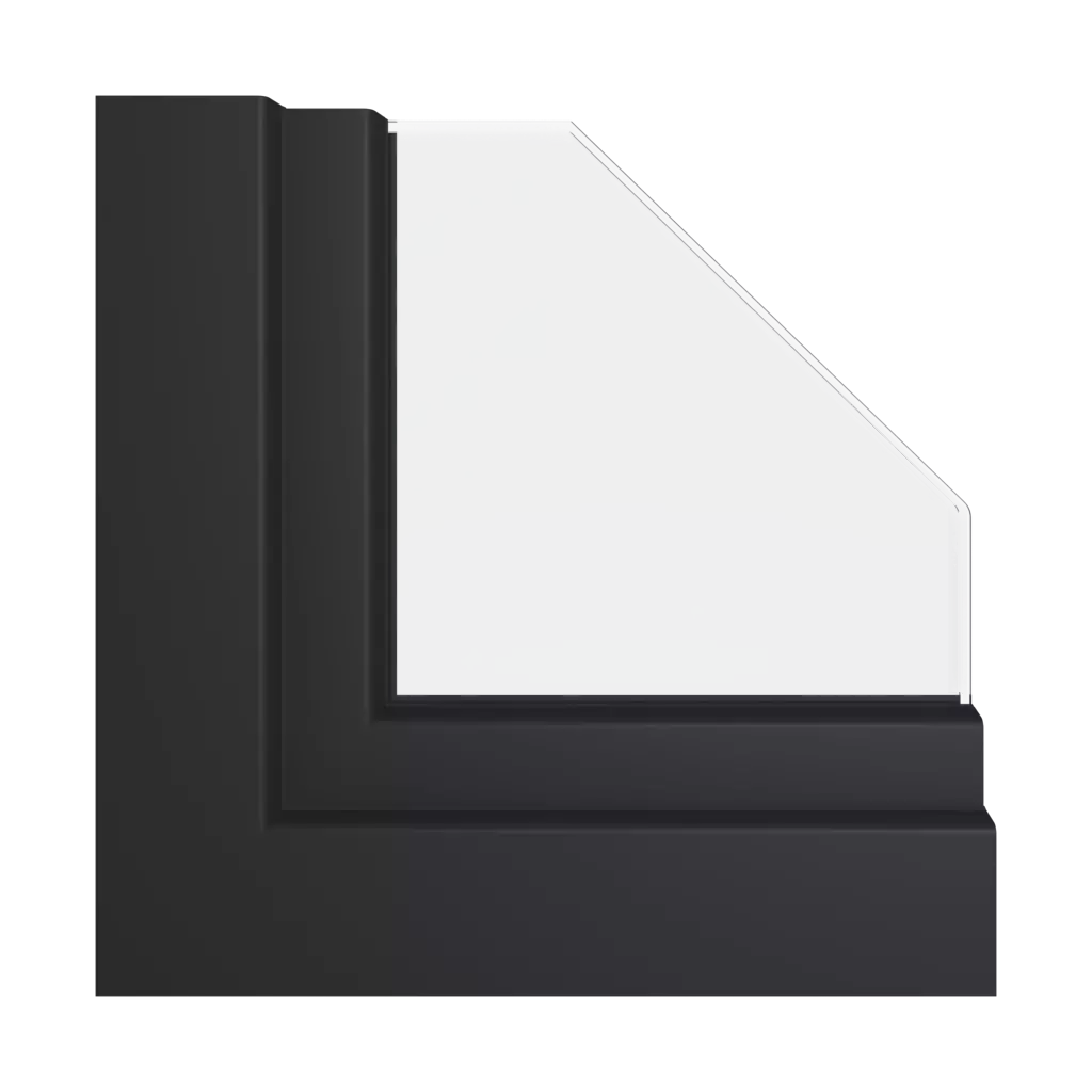 Graphite-black ultramatt ✨ windows window-color  