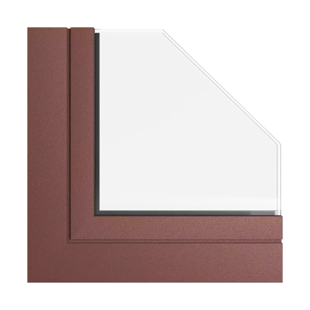 Chestnut windows window-profiles aliplast