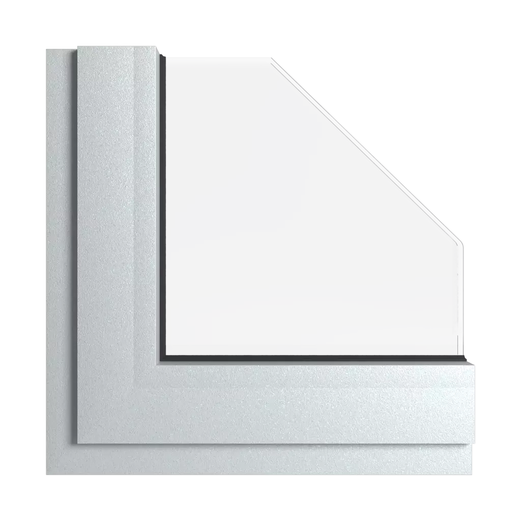 silver gray windows window-color aliplast-colors silver-gray interior