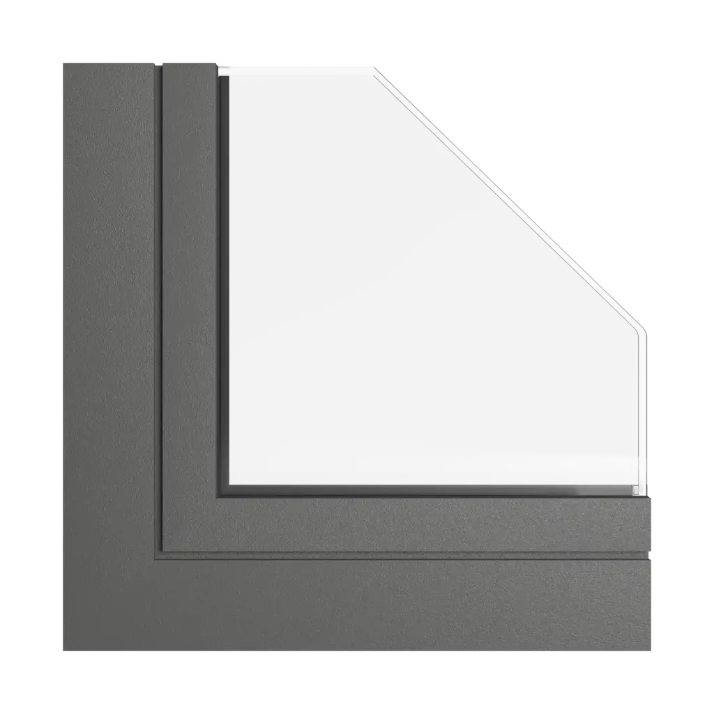 Gray dark tiger windows window-profiles aliplast