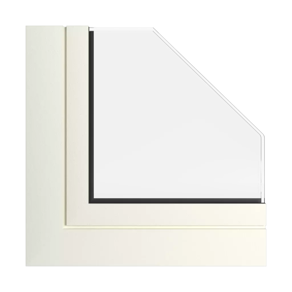 Pearl white tiger windows window-color aliplast-colors