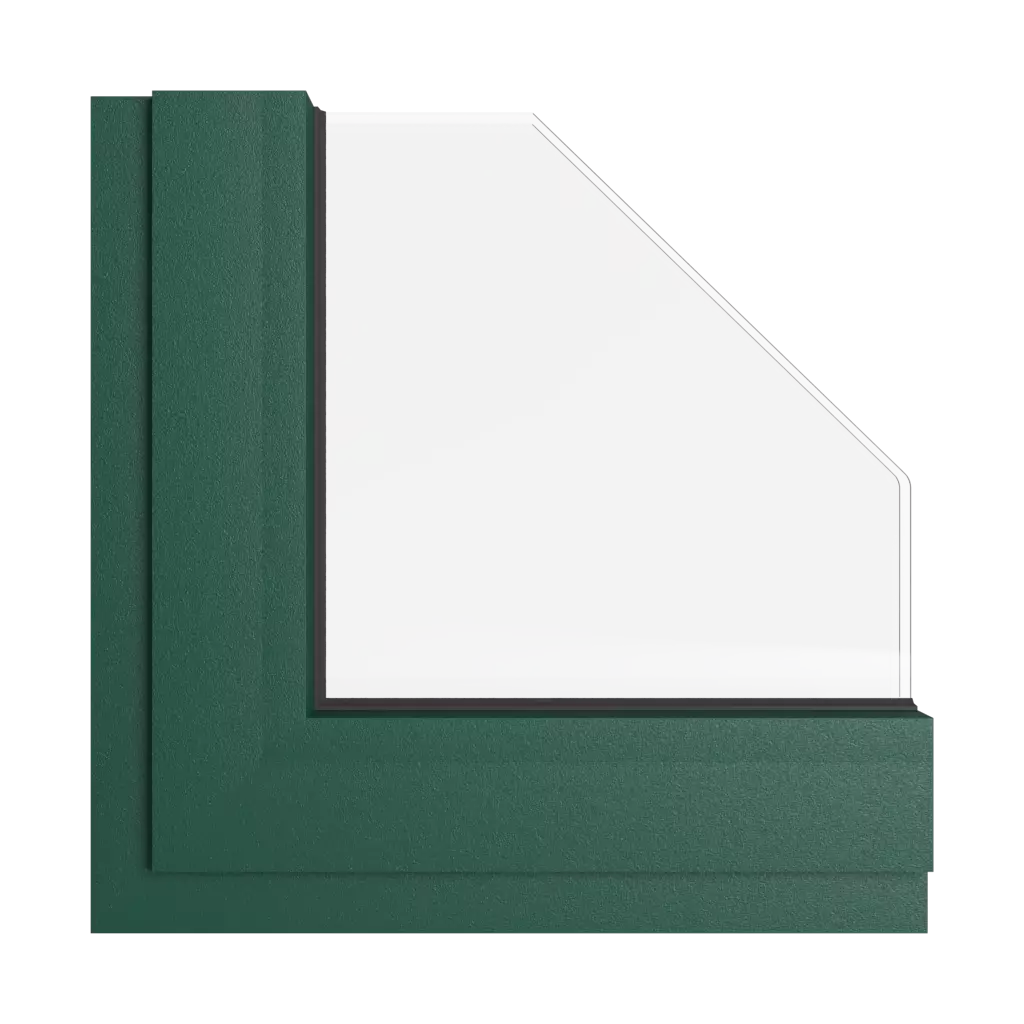 Green moss tiger windows window-color aliplast-colors green-moss-tiger interior