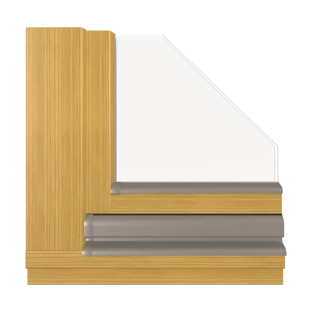 Stone pine products wooden-windows    