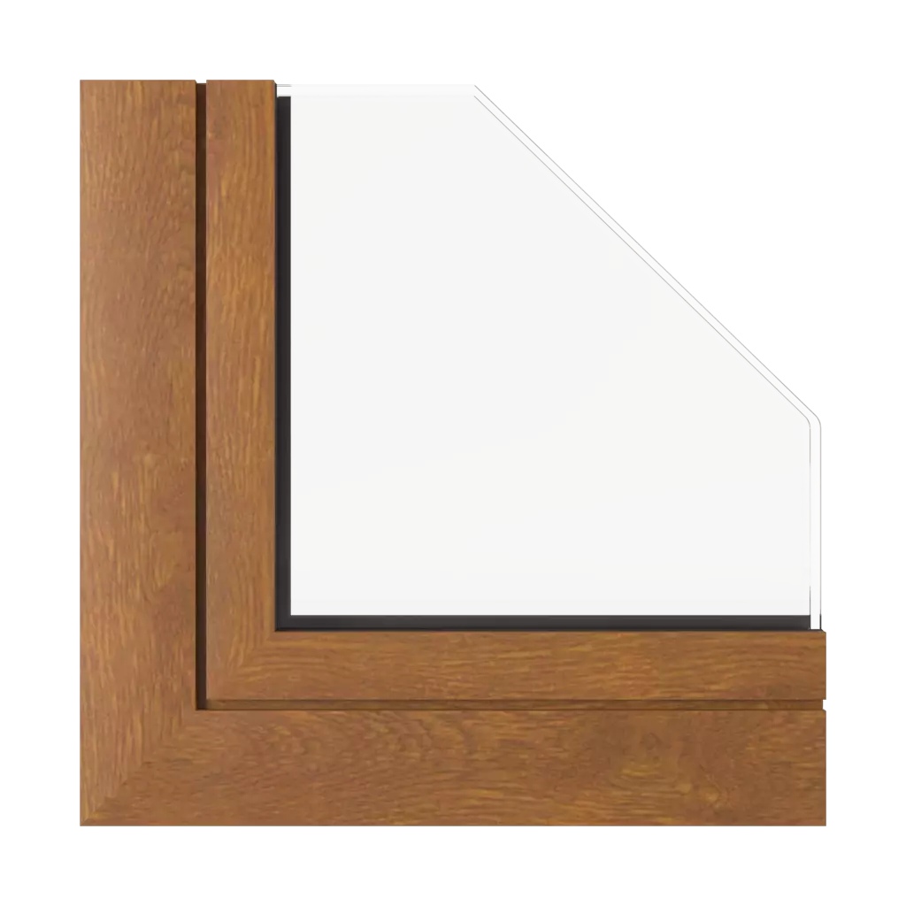 Golden oak ✨ windows types-of-windows double-leaf symmetrical-division-horizontal-50-50 