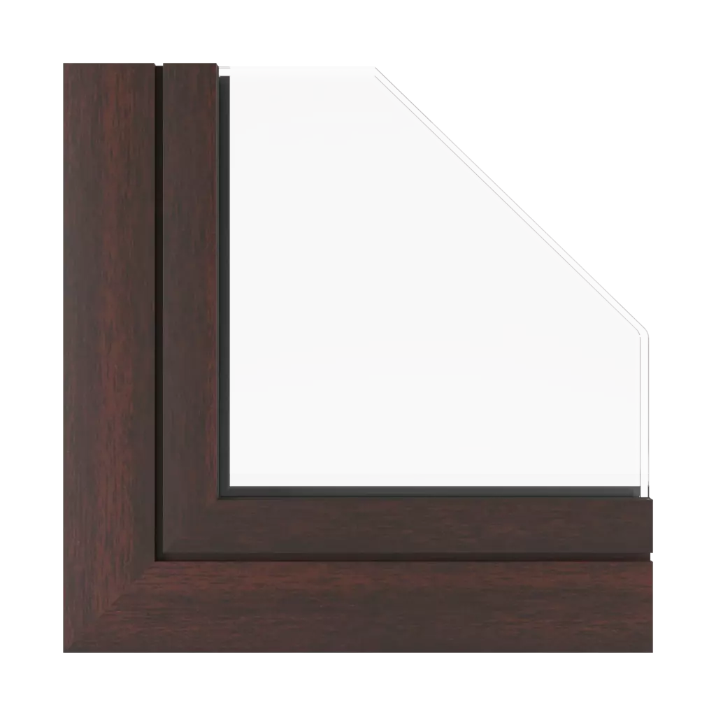 Mahogany sapeli windows window-color aluprof-colors mahogany-sapeli