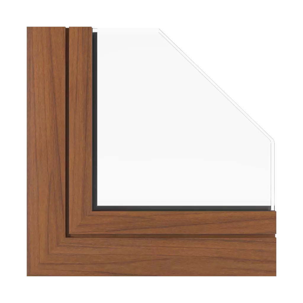 Dark gean windows window-profiles aluprof mb-86-si