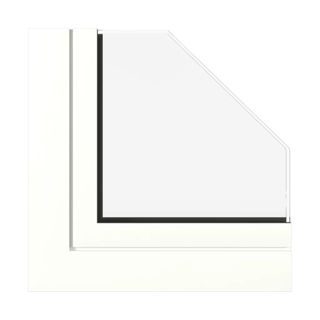 Traffic white matt✨ windows types-of-windows double-leaf vertical-symmetrical-division-50-50 