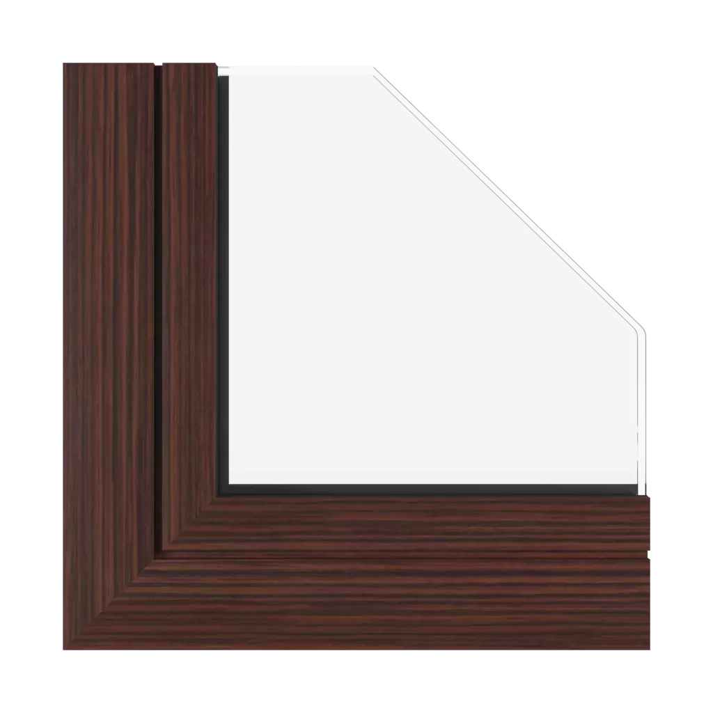 Mahogany SK windows window-profiles aluprof mb-86-si