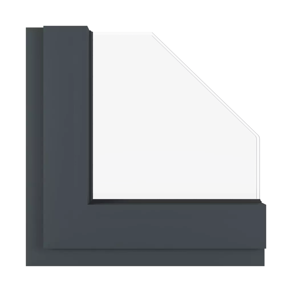 Gray anthracite SK ✨ windows window-color aluprof-colors anthracite-gray-sk interior