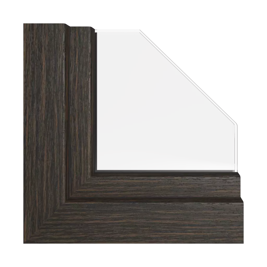 Wenge windows window-color rehau-colors   