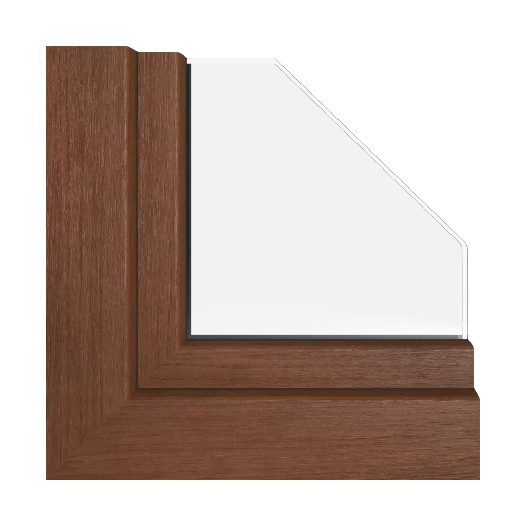 Delicate cherry windows window-color rehau-colors   