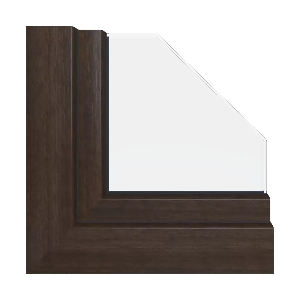 Walnuss terra products pvc-windows    