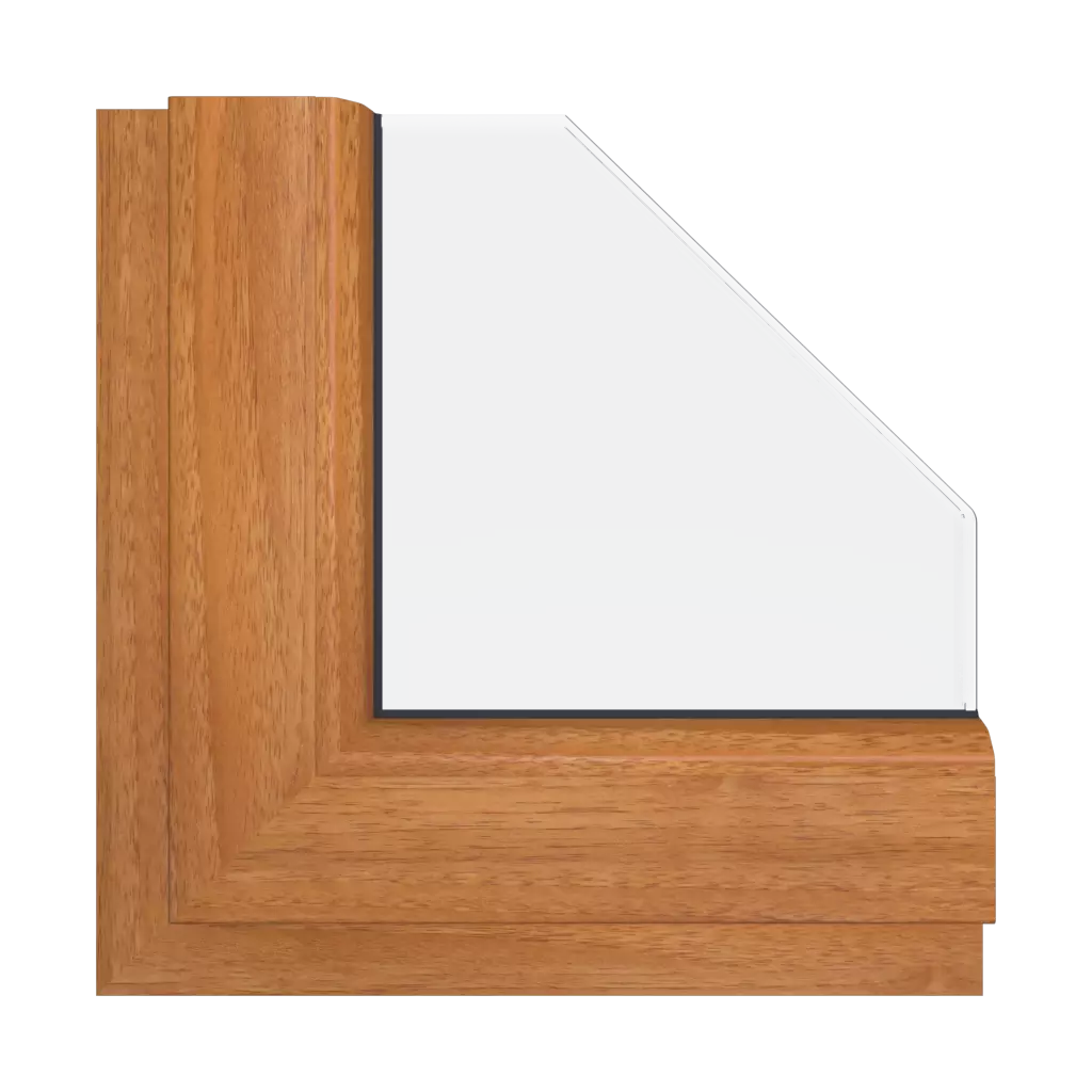 Walnut amaretto windows window-color aluplast-colors walnut-amaretto interior